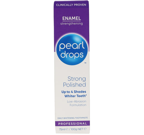Pearl Drops Strong Polished Enamel Strengthening Toothpaste 75 ml