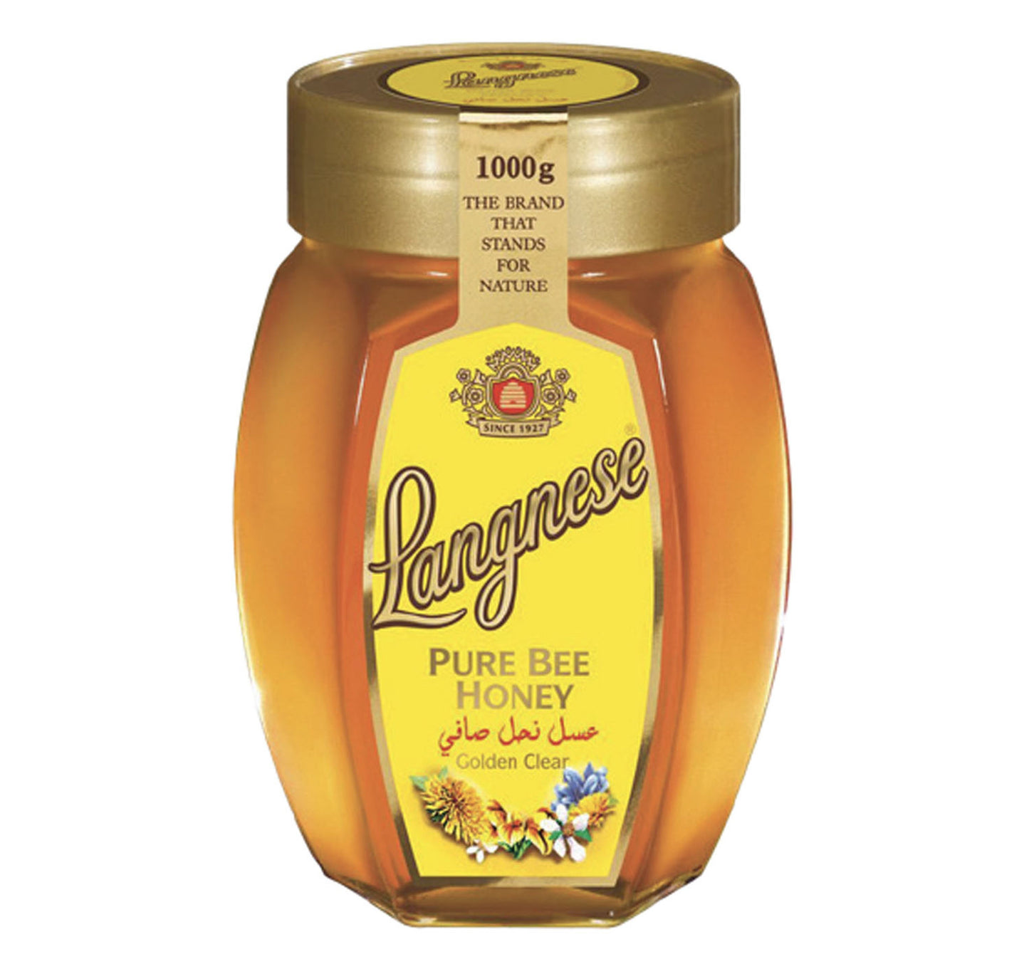 Langnese Golden Clear Pure Bee Honey 1 kg