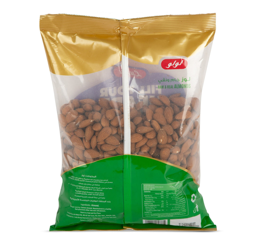 LuLu Raw & Real Almonds Grand 1 kg