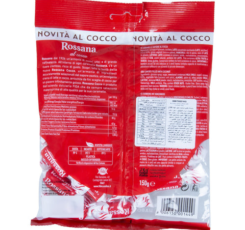 Rossana Al Cocco Hard Filled Candies 150 g