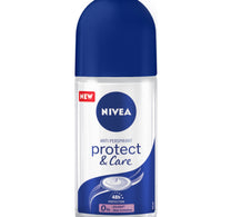 Nivea Protect & Care Antiperspirant for Women No Ethyl Alcohol Roll-on 50 ml