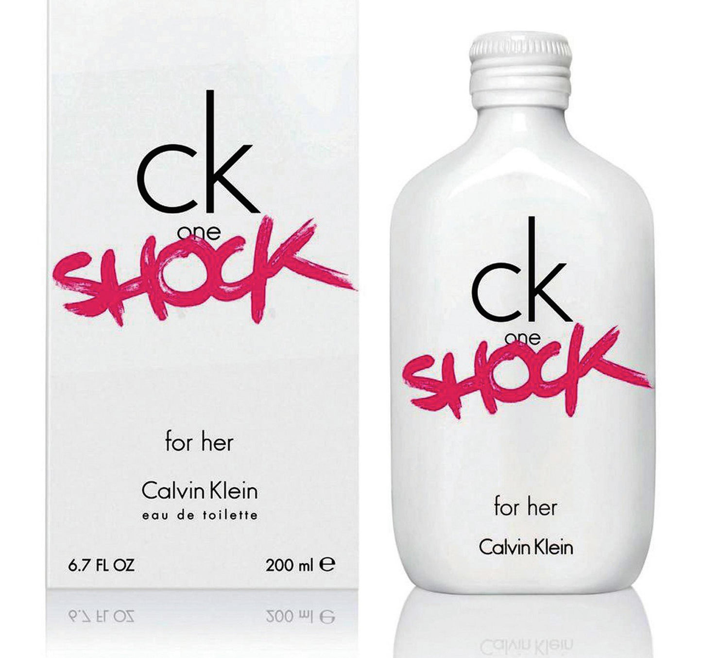 Calvin Klein One Shock Eau de Toilette for Women 200 ml