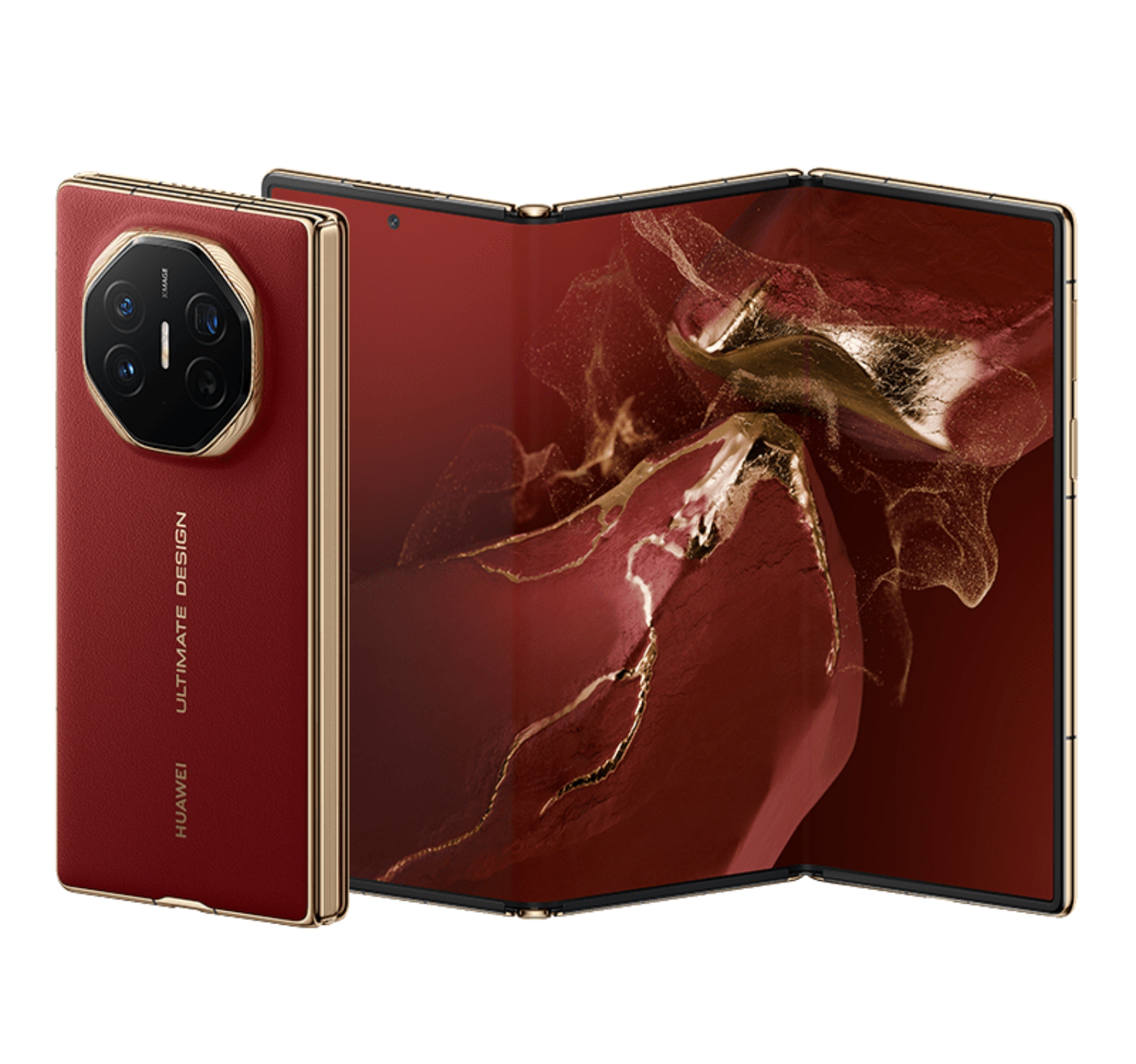 Huawei Mate XT Tri-Fold Smartphone, 16 GB RAM, 1 TB Storage, Red