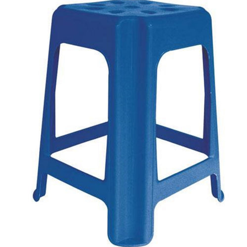 Cosmoplast Plastic High Stool 400519 Assorted Colors IFHHCH166 L 37 x W 37 x Ht 46cm