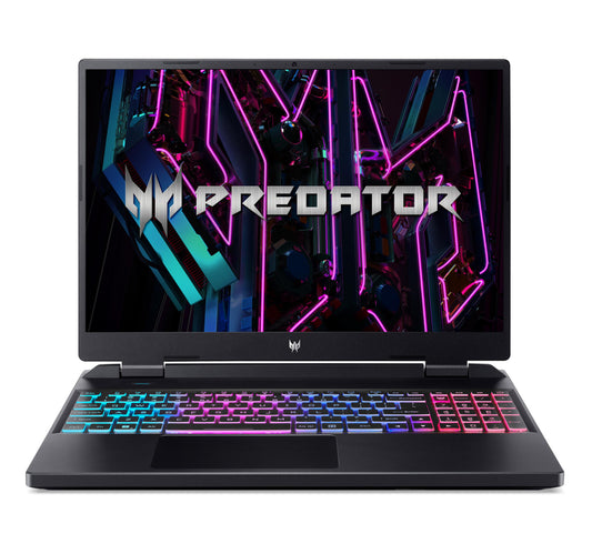كمبيوتر محمول للألعاب Acer Predator Helios Neo16، شاشة FHD مقاس 16 بوصة، معالج Intel Core i9-13900HX من الجيل الثالث، ذاكرة وصول عشوائي (RAM) سعة 16 جيجابايت، قرص SSD سعة 1 تيرابايت، أسود، PHN16-71-94RU