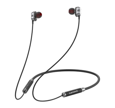 Lenovo HE08 Neckband Earphone Black