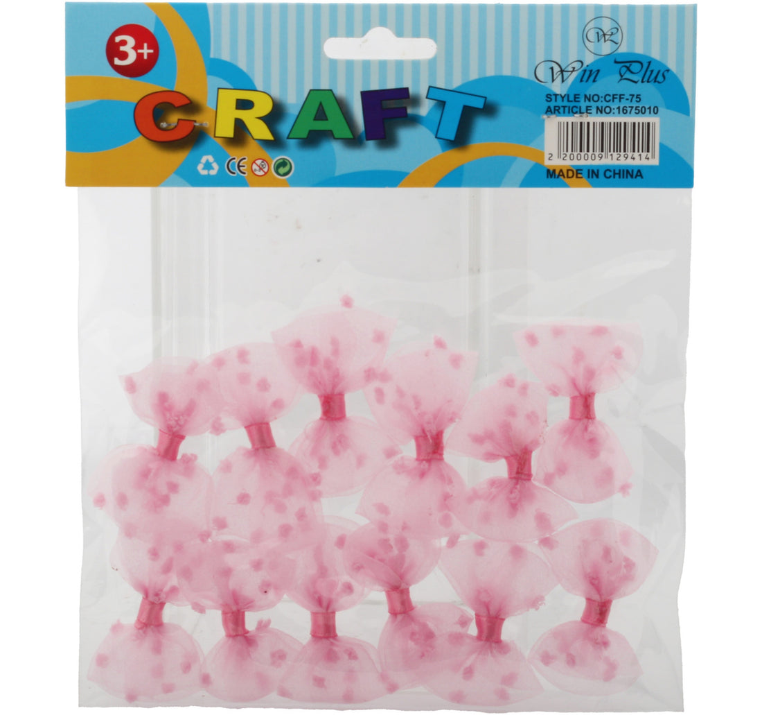 Win Plus Art & Craft Bow CFF-75 12pcs Assorted