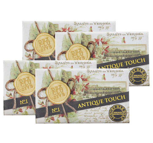 Dexclusive Antique Touch Luxury Bar Soap 4 x 150 g