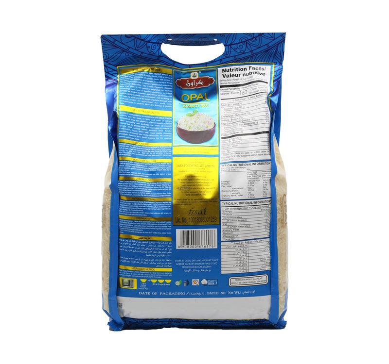 Crown Opal Basmati Rice 5 kg