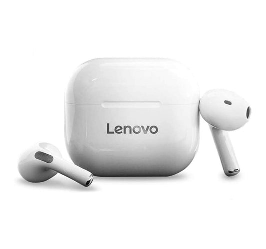 Lenovo LP40 TWS Headphone True Wireless BT Earbuds,White