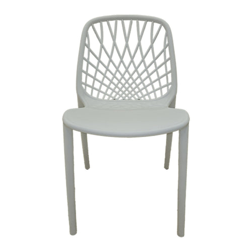 Maple Leaf Home Abel Polypropylene Chair White BW127B