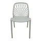 Maple Leaf Home Abel Polypropylene Chair White BW127B