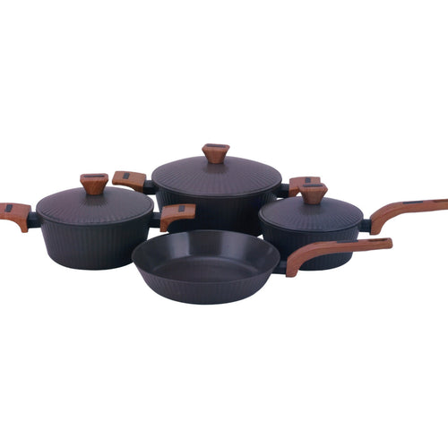Chefline Forged Aluminium Cookware Set 84DV9S 7pcs