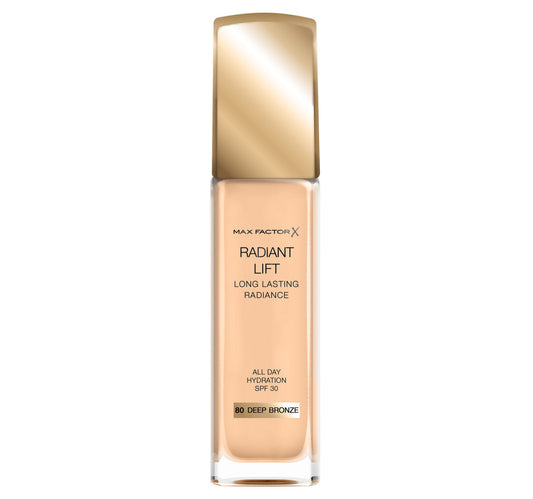 Max Factor Radiant Lift Foundation, 080 Deep Bronze, 30 ml