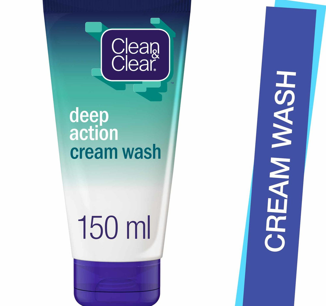 Clean & Clear Cream Wash Deep Action 150 ml