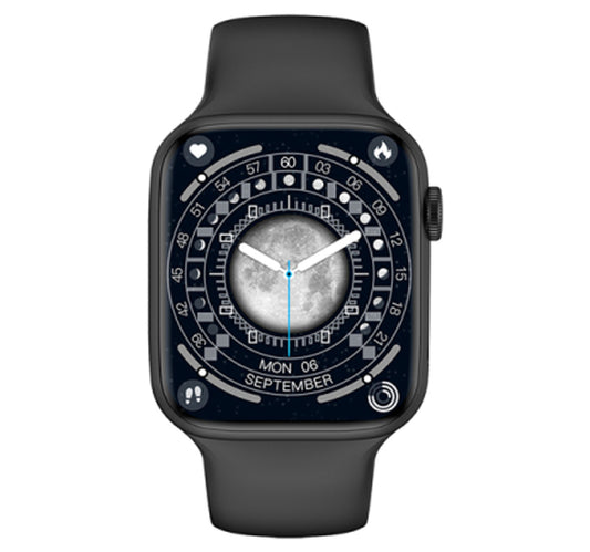 Wiwu SW01 Pro Sports Series 8 Smartwatch, 1.95 inches IPS Display, Black