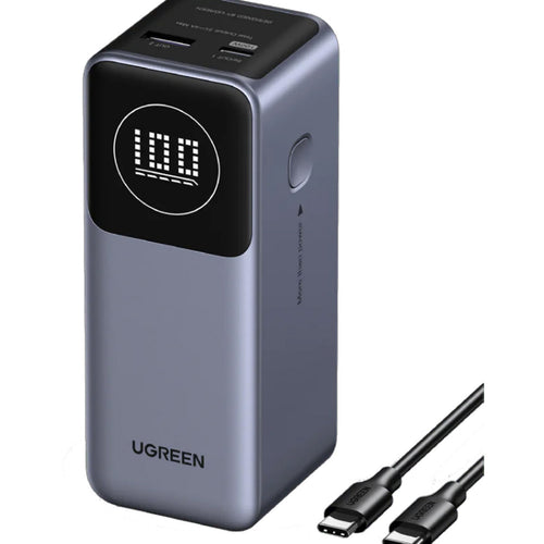 Ugreen Nexode 12000mAh Power Bank, Gray, 100W, PB724-35526B Lulu Hypermarket