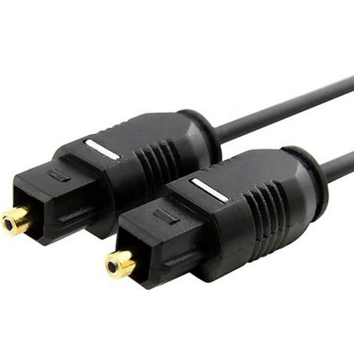 Trands Fiber Optic Digital Audio Cable for Sound Bar Speakers Television Gaming, 2 Meter CA8185