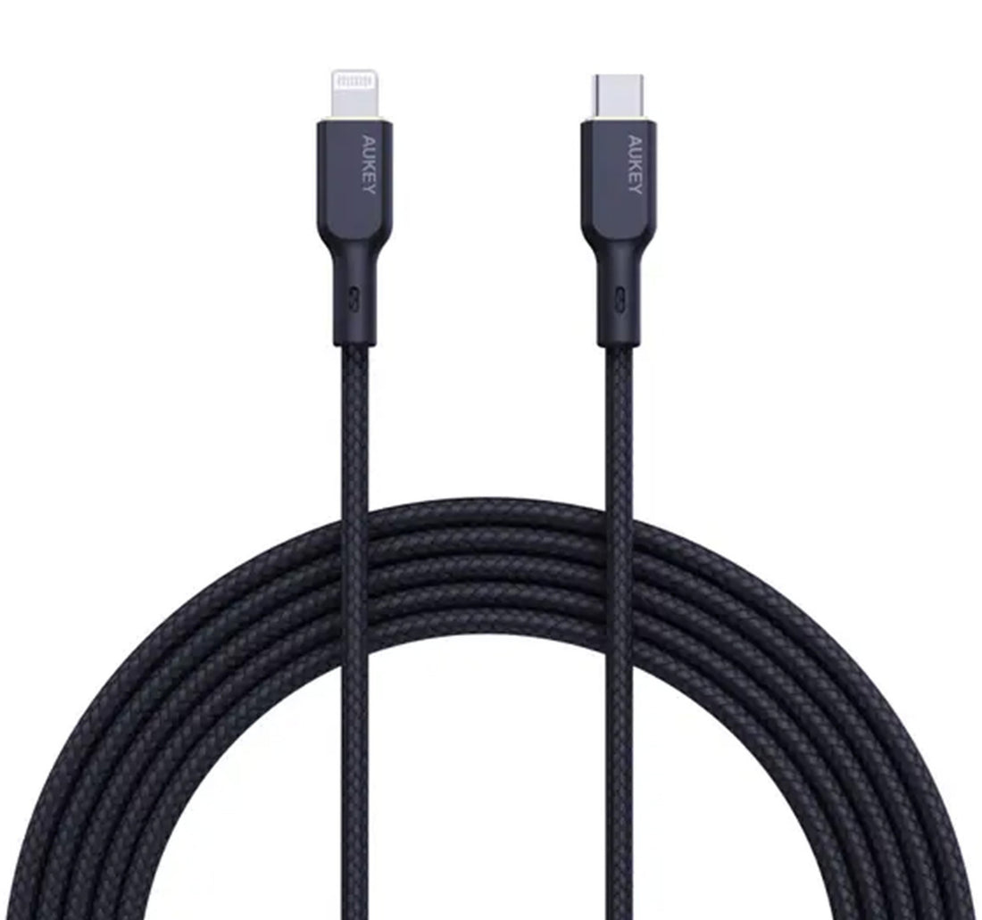 Aukey USB C - Lightning Cable CB-NCL1-BK 1m Black
