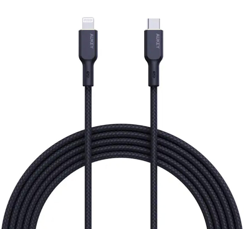 كابل أوكي USB C - Lightning CB-NCL1-BK بطول 1 متر أسود