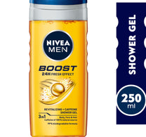 جل الاستحمام نيفيا للرجال بوست 3 في 1 غسول للجسم 250 مل