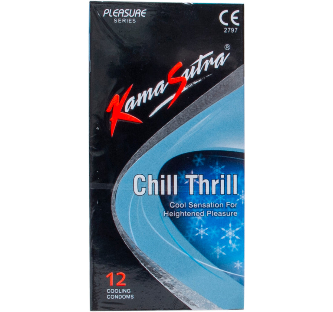 Kamasutra Chill Thrill Condoms 12 pcs