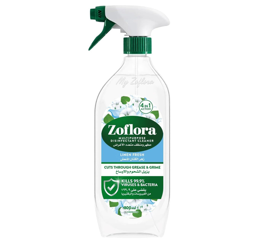 Zoflora Linen Fresh Linen Multipurpose Disinfectant Cleaner 800 ml