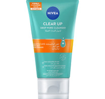 Nivea Clear Up Deep Pore Cleanser Face Wash for Acne-Prone Skin 150 ml