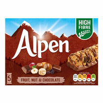 شوكولاتة ألبن بالفواكه والمكسرات مع الحليب 5 × 29 جم