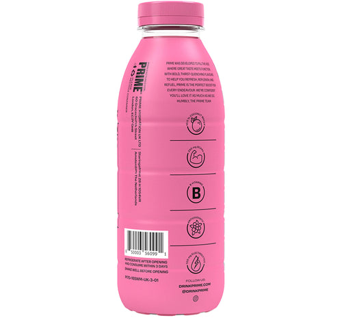 Prime Strawberry & Watermelon Hydration Drink 500 ml