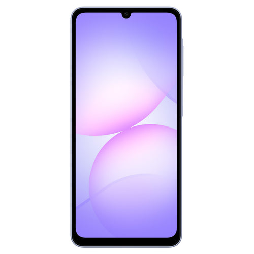 هاتف ذكي Samsung Galaxy A07 4G، ذاكرة وصول عشوائي (RAM) سعة 4 جيجابايت، سعة تخزين 128 جيجابايت، بنفسجي فاتح، SM-A075FLVGMEA