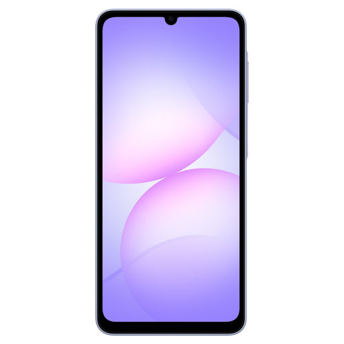 هاتف ذكي Samsung Galaxy A07 4G، ذاكرة وصول عشوائي (RAM) سعة 4 جيجابايت، سعة تخزين 64 جيجابايت، بنفسجي فاتح، SM-A075FLVDMEA