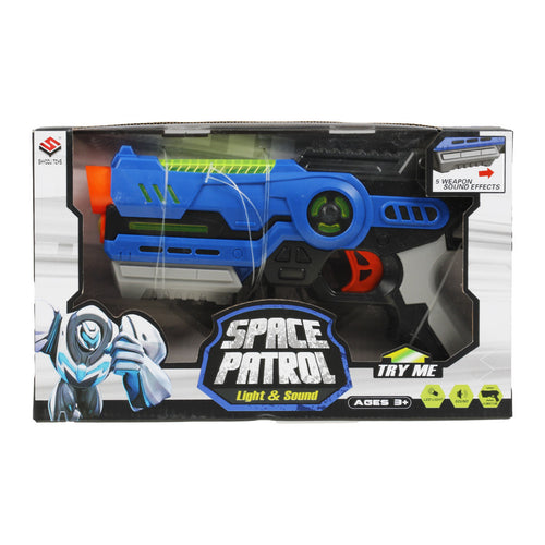 Skid Fusion Space Patrol Battery Operated Gun, 869-14