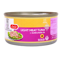 LuLu Light Meat Tuna Solid In Sunflower Oil 185 g