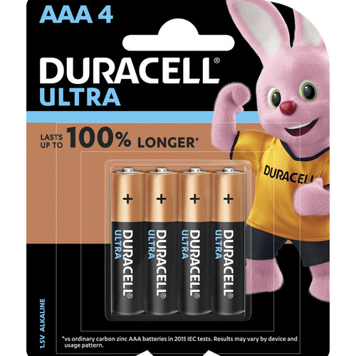 Duracell Ultra AAA Battery 4pcs