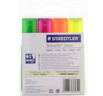 Staedtler Textsurfer Classic Highlighter 364PWP4 4Piece