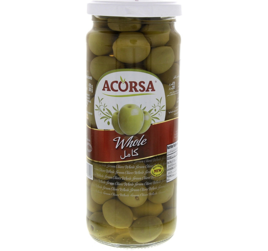 زيتون أخضر أكورسا كامل 285 جم