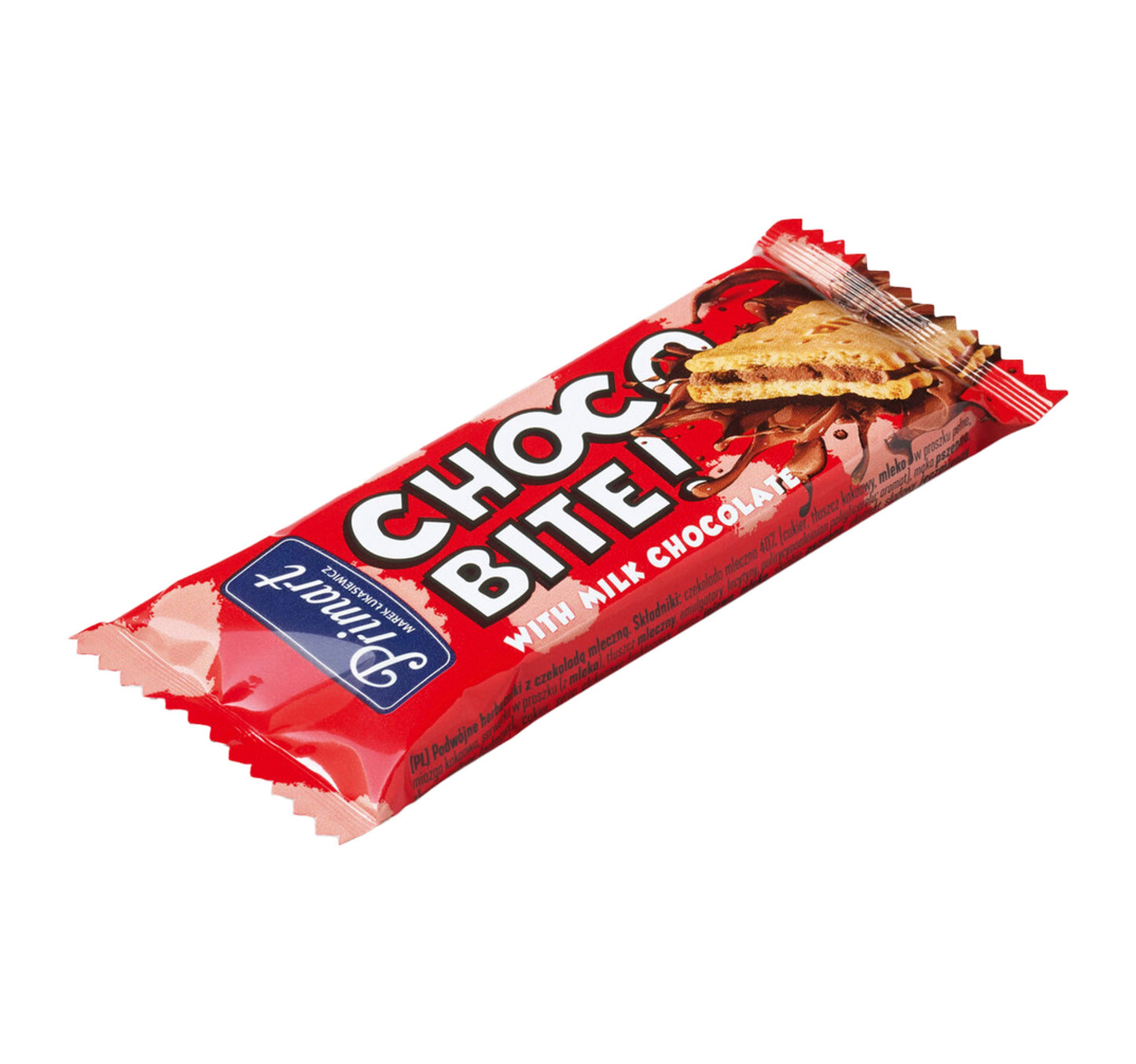 بريمارت تشوكو بايت مع شوكولاتة الحليب 28 جرام