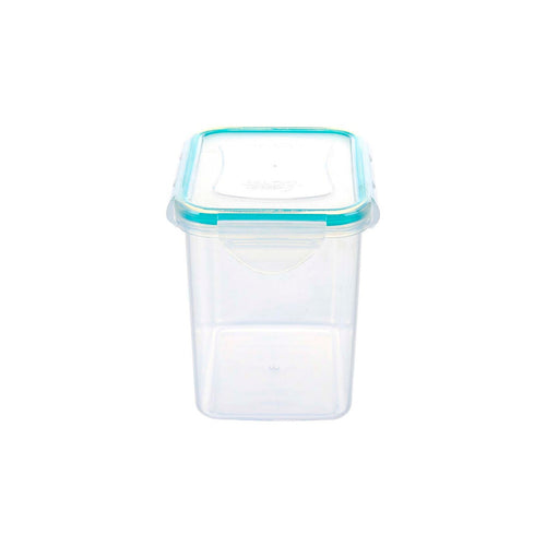 4 Side Locked Plastic Container, Transparent, CP023