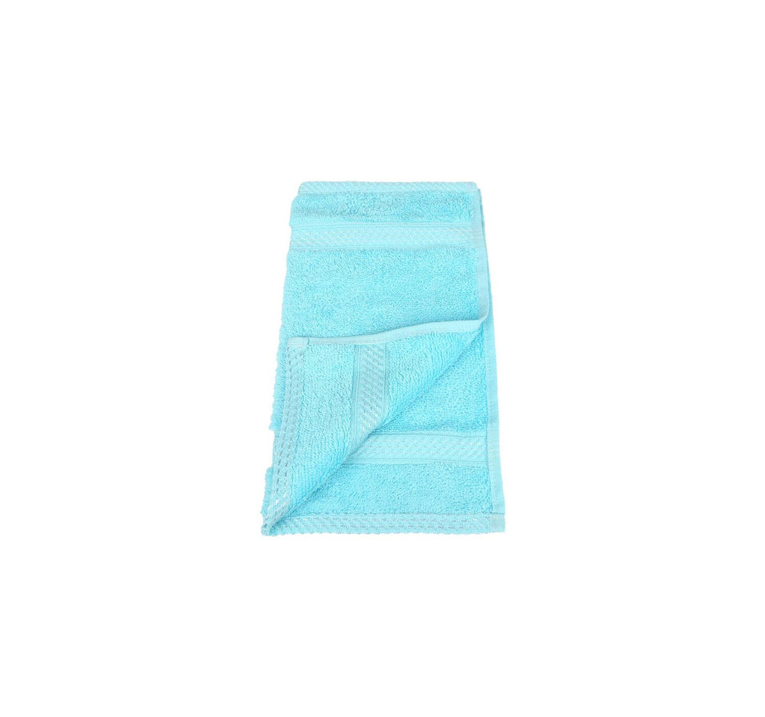 Laura Collection Face Towel, 30 x 30 cm, Aqua