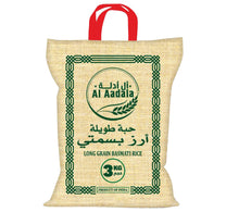 Al Aadala Long Grain Basmati Rice 3 kg