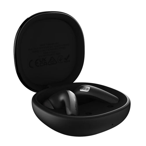 سماعات أذن HiFuture FlyBuds4 بتقنية ANC TWS، لون أسود