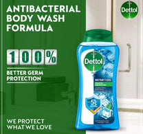 Dettol Cool Shower Gel & Body Wash Menthol & Eucalyptus Scent 250 ml