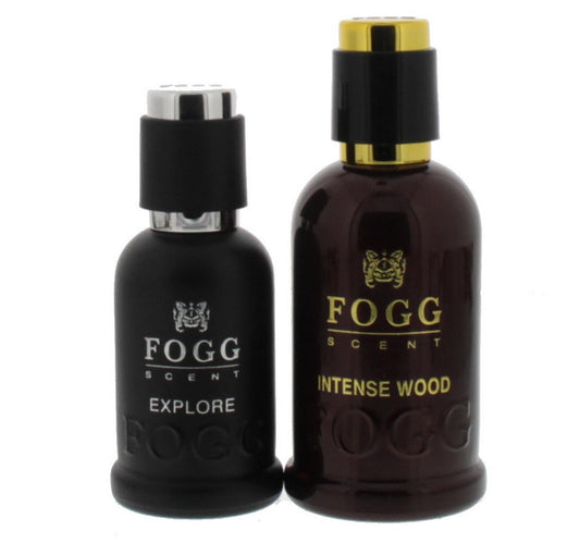 Fogg Eau De Parfum for Men Intense Wood 100 ml + Explore 50 ml