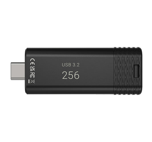 PNY PRO Elite V3 Type-C USB 3.2 Gen 2 Flash Drive, 256 GB, P-FD256PROV3C-GE