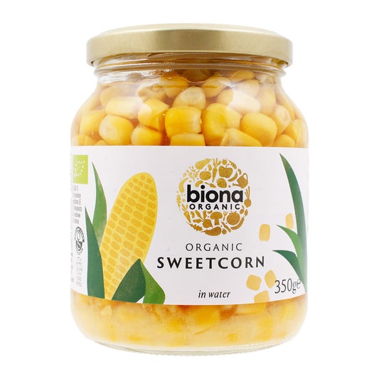 Biona Organic Sweetcorn In Water 350 g