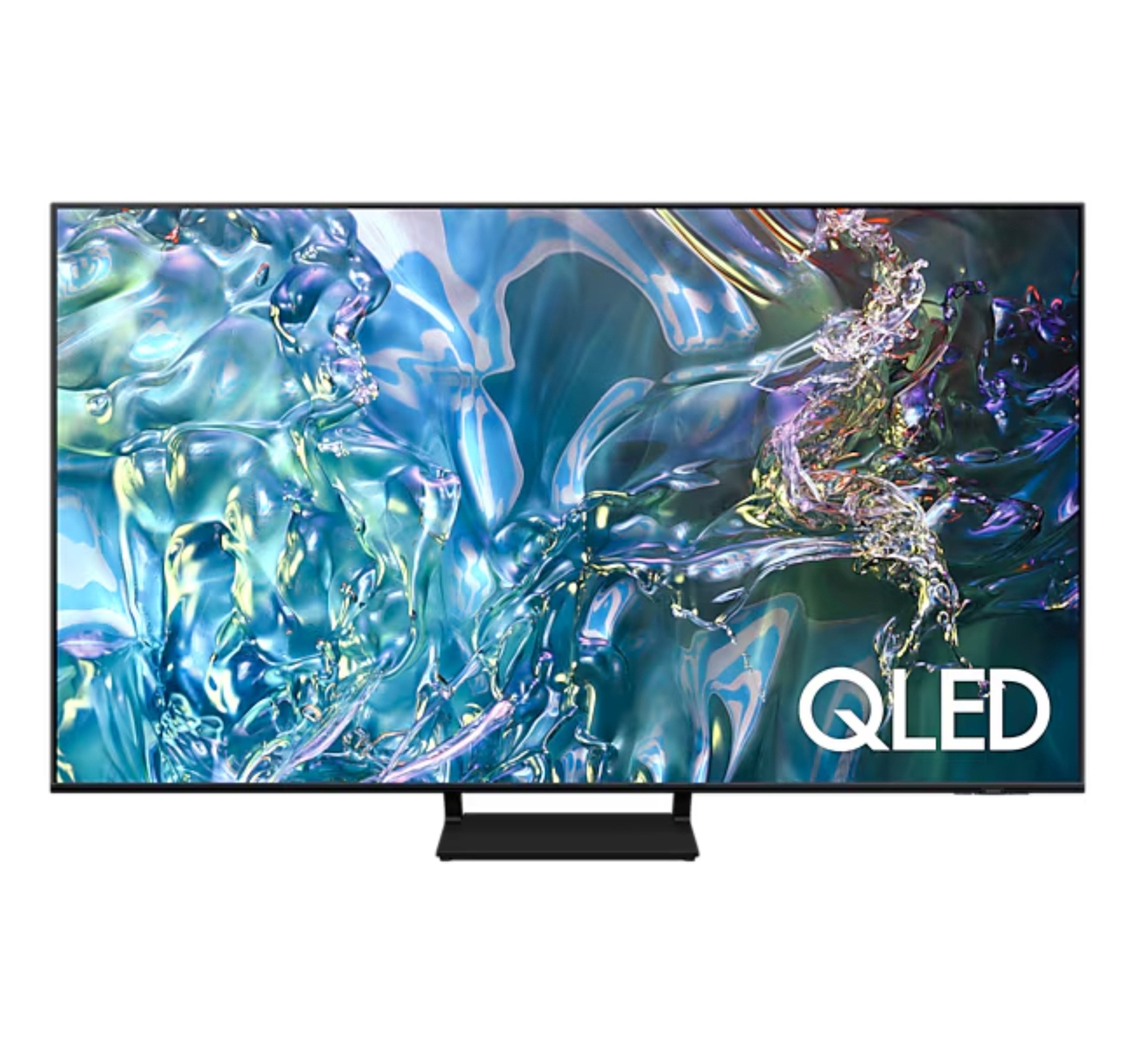 تلفزيون سامسونج الذكي 4K QLED مقاس 55 بوصة، أسود، QA55Q60DAUXZN