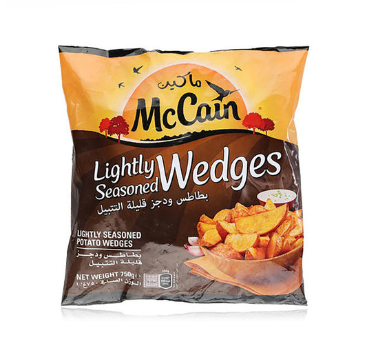 McCain Lightly Seasoned Potato Wedges 750 g