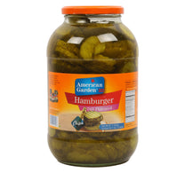 American Garden Dill Flavored Hamburger Pickles Chips 1.93 kg