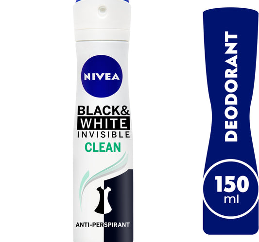 Nivea Women Deo Spray Invisible For Black & White 150 ml